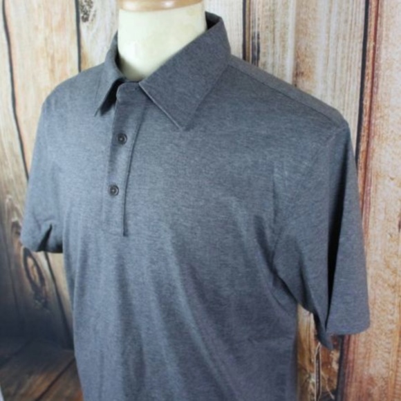 Michael Kors Men's Medium Polo Shirt Grey - Picture 4 of 8